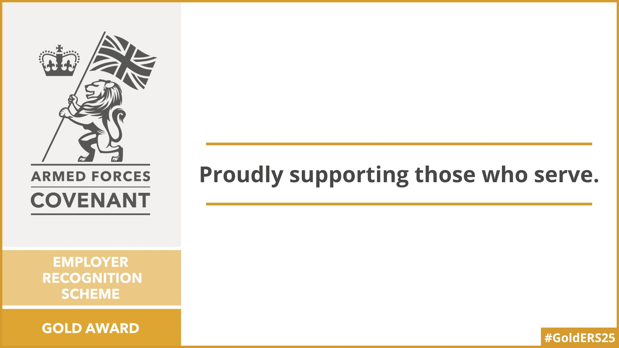 BIT Group receive the Gold Award from the Armed Forces Covenant Employer Recognition Scheme